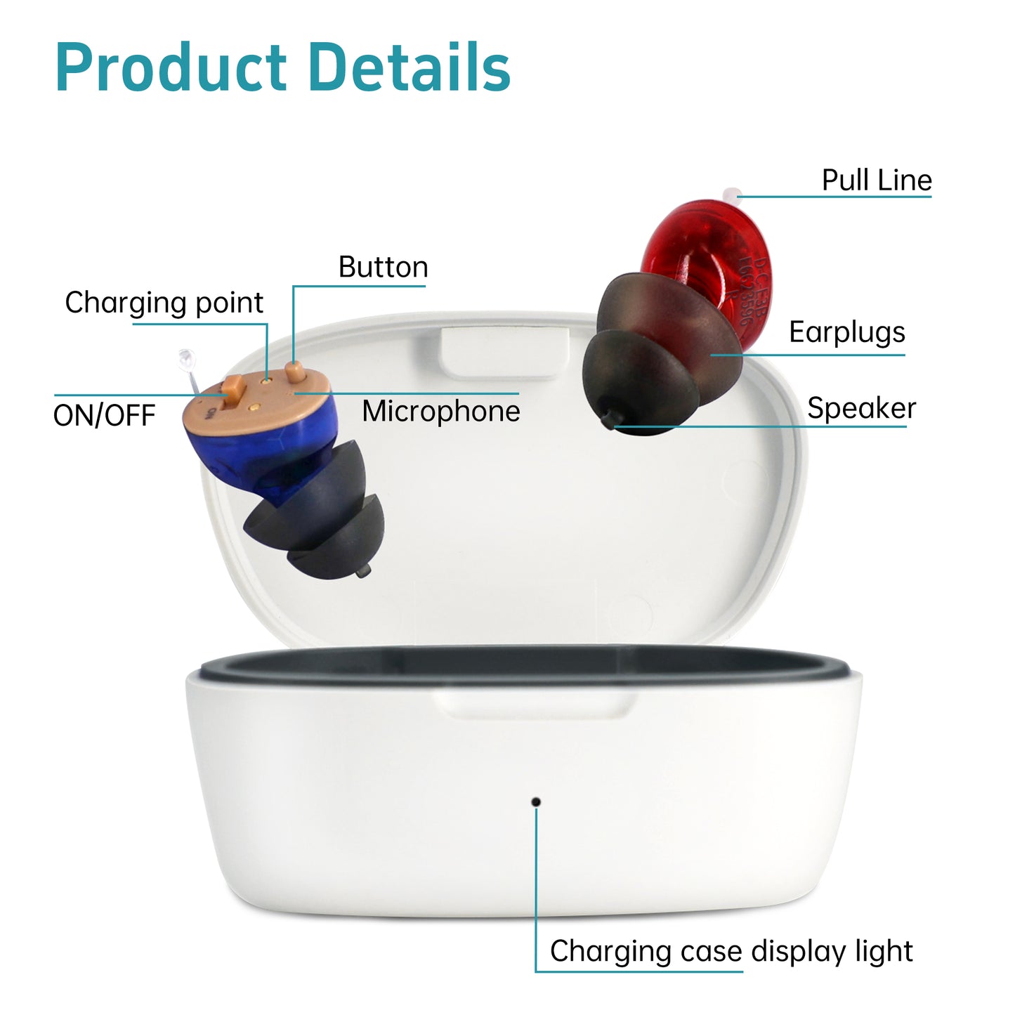 McBly ITC Hearing Aids, L5, D-C-E3B