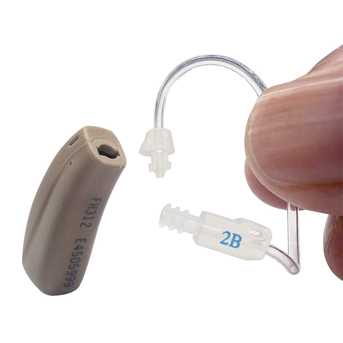 Ear Tube for Hearing Aids (2 Pieces)